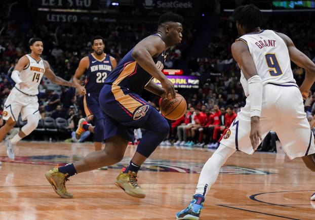 NBA: Denver Nuggets at New Orleans Pelicans