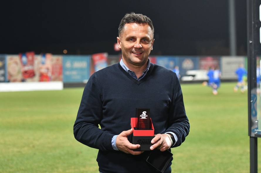 Koprivnica: Mario Kovačević dobitnik je nagrade SuperSport HNL-a za trenera mjeseca za 2. mjesec