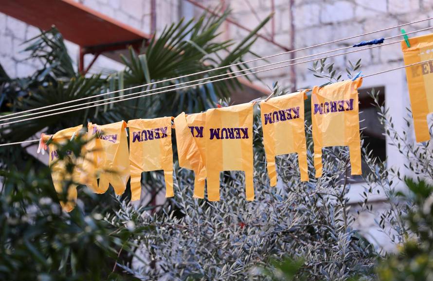 Hladno jutro u Splitu 