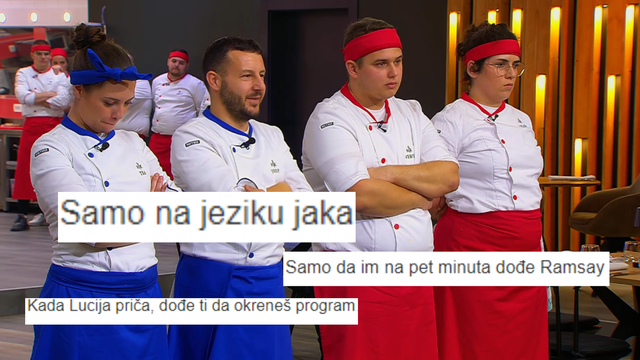 U novoj epizodi 'Hell's Kitchen' gledatelji zamjerili Luciji: 'Dođe ti da okreneš program zbog nje'