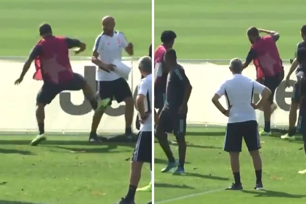 Higuain poludio! Udario nogom trenera, nastradale i reklame...