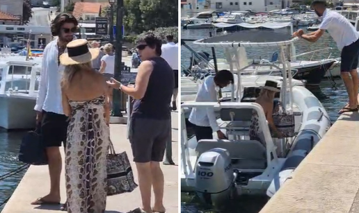 VIDEO Maja i Šime nedjelju provode na Korčuli: ’Prvo su se držali odvojeno, skrivali su se’