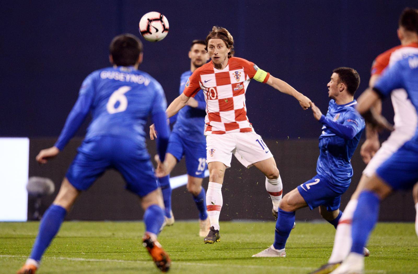 Hrvatska protiv AzerbajdÅ¾ana igra prvu kvalifikacijsku utakmicu za EURO 2020.