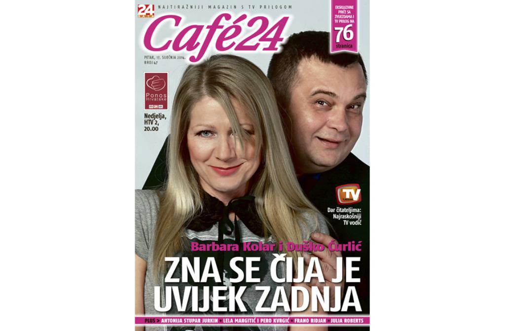 Barbara Kolar i Duško Ćurlić otvoreno u novom  broju Cafe24