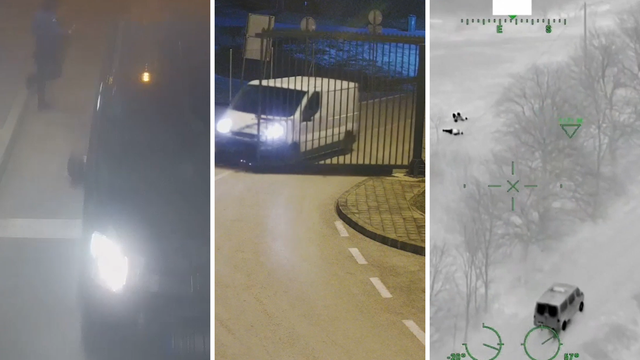 VIDEO Švercali migrante: Mladić probio ogradu na granici s RH, drugi umalo zgazio policajku!
