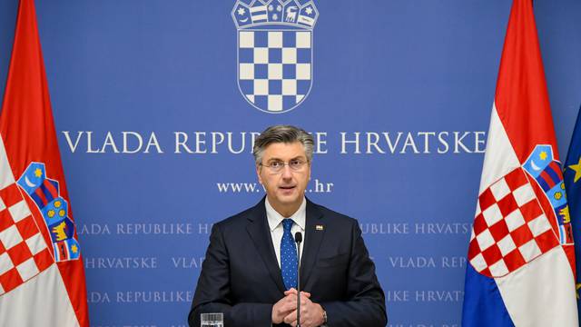 Zagreb: Premijer Andrej Plenković predstavio novi paket mjera za gospodarstvo