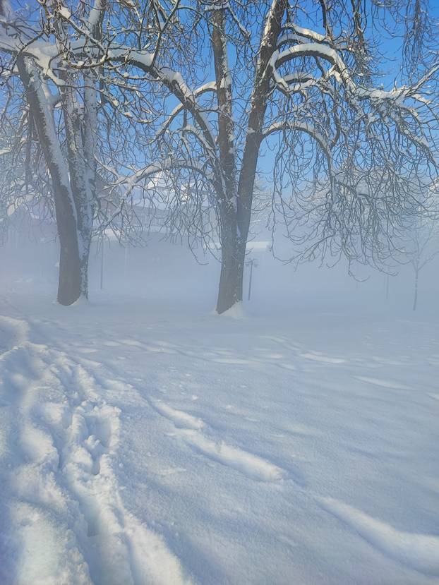 FOTO Prizori zimske idile uz rijeku Koranu u Karlovcu!