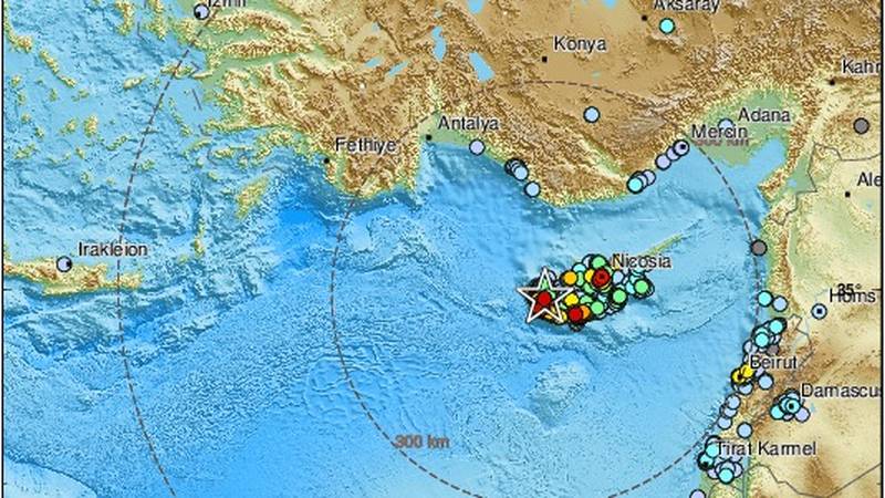 Dva snažna potresa pogodila Cipar: 'Sve se treslo, jezivo!'