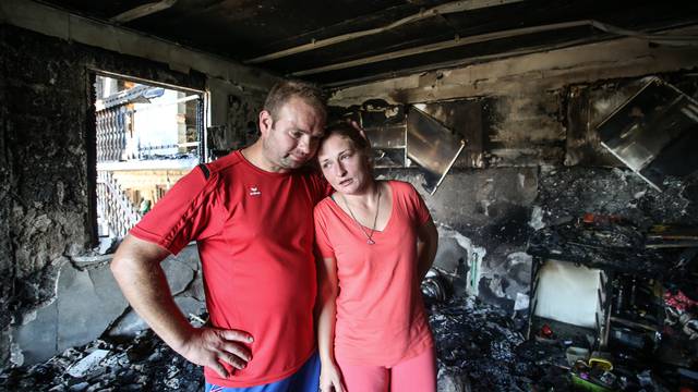 Svi žele pomoći obitelji koja je u požaru ostala bez svog doma