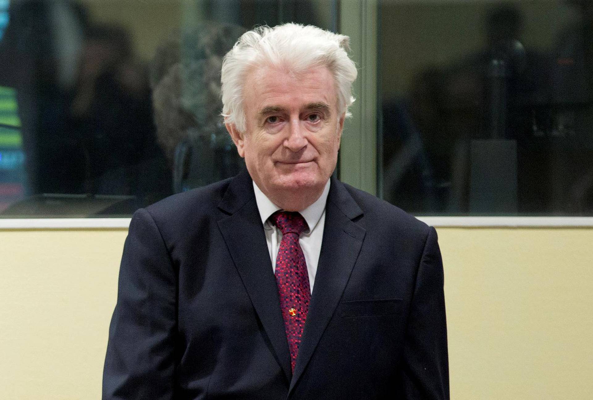 Former Bosnian Serb leader Radovan Karadzic appears before the Appeals Chamber of the International Residual Mechanism for Criminal Tribunals ("Mechanism") ruling on a appeal of his 40 year sentence for war crimes in The Hague