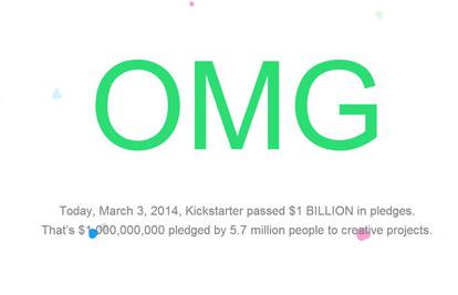 U projekte na Kickstarteru smo dosad uložili milijardu dolara