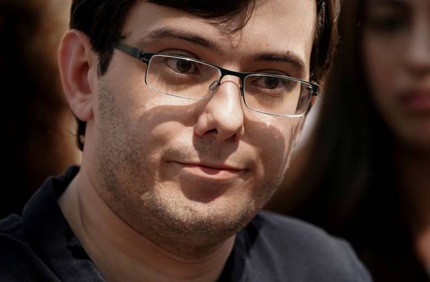 FILE PHOTO: Former drug company executive Martin Shkreli exits U.S. District Court after being convicted of securities fraud in the Brooklyn borough of New York City