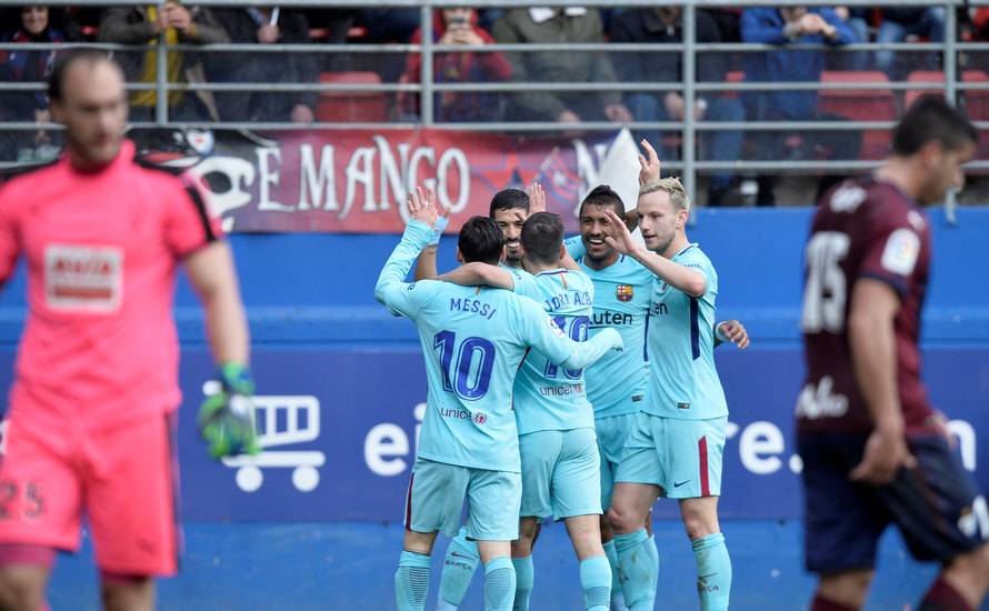 La Liga Santander - Eibar vs FC Barcelona