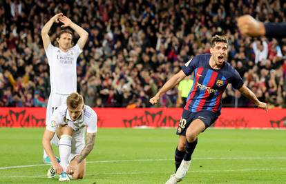 VIDEO Barcelona u čudesnom El Clasicu srušila Real golom u 92. minuti! Na korak je do naslova