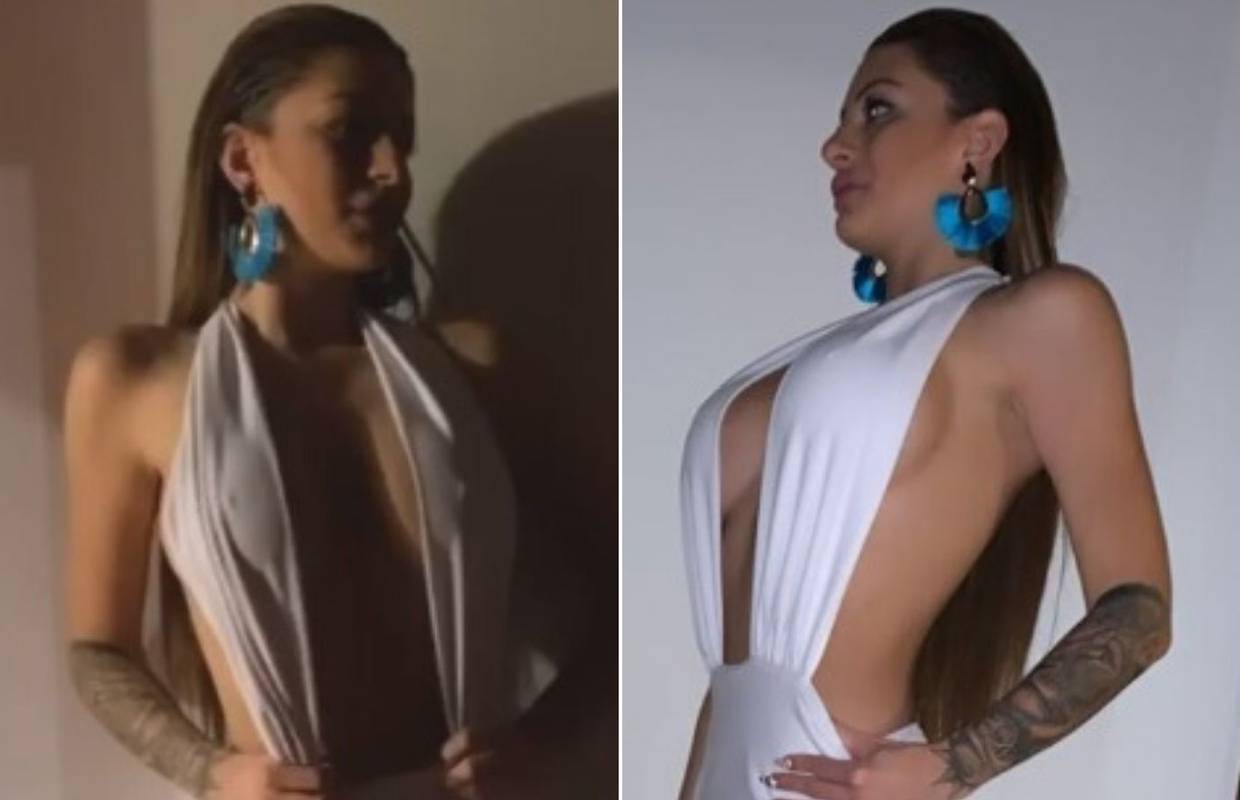 Haljina Kristine Mandarine: Jel to krojač štedio na materijalu?!