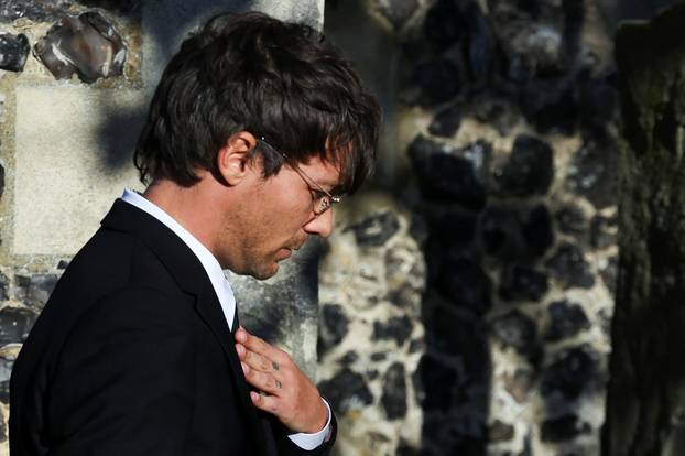 Funeral of former One Direction singer Liam Payne in Amersham, near London