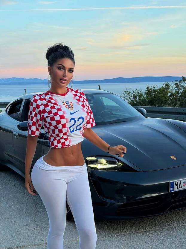 FOTO Bujna vatrena navijačica Magdalena bodri nogometaše, a evo kako je prije izgledala
