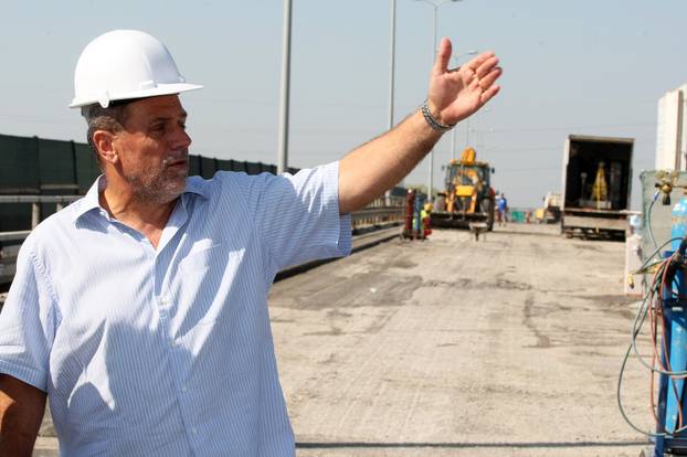 Zagreb: Bandi? obišao radove na rekonstrukciji vijadukta kod Lu?kog