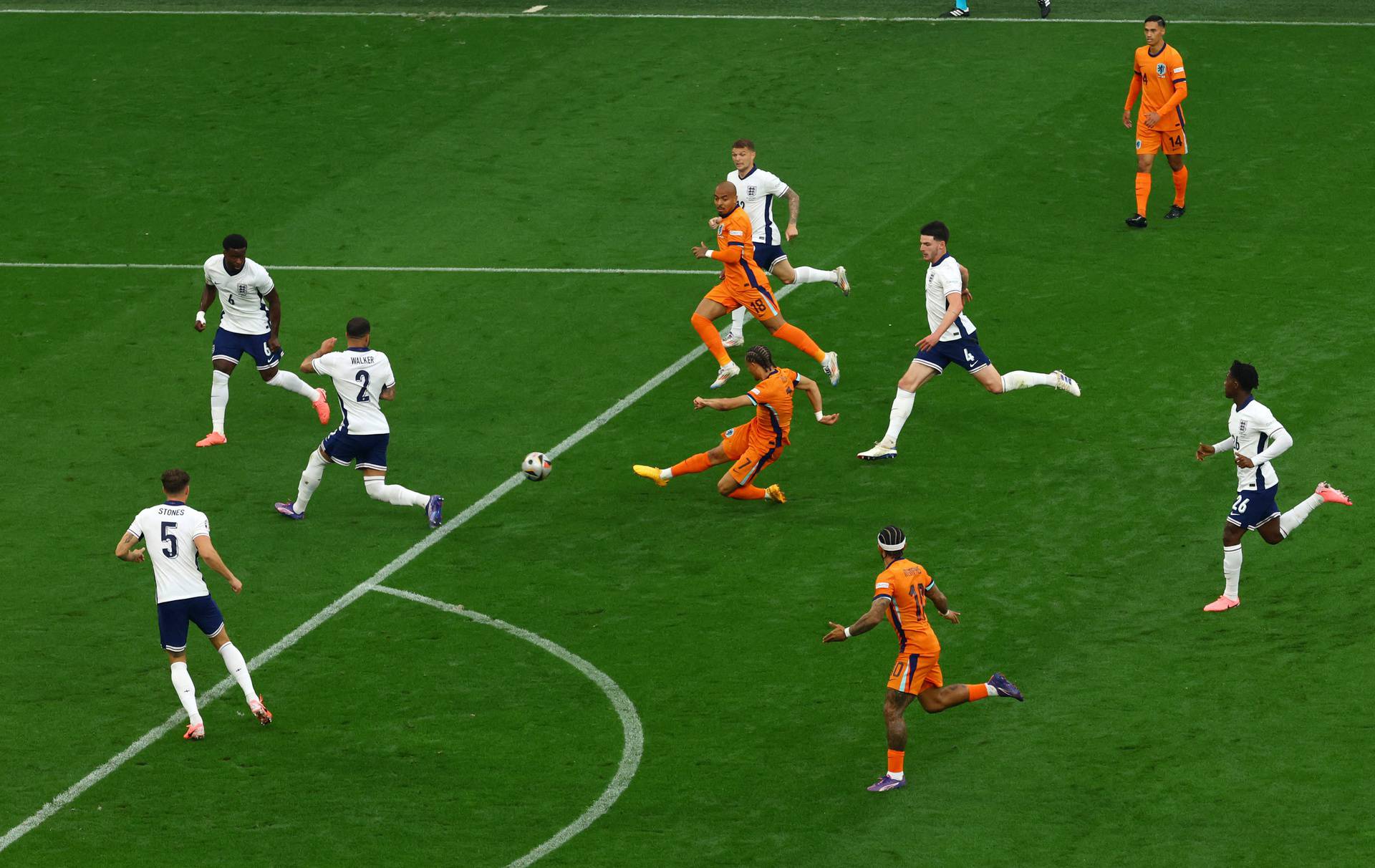 Euro 2024 - Semi Final - Netherlands v England