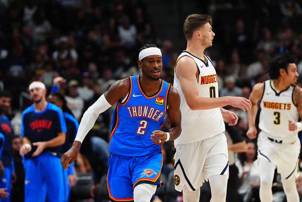 NBA: Preseason-Oklahoma City Thunder at Denver Nuggets