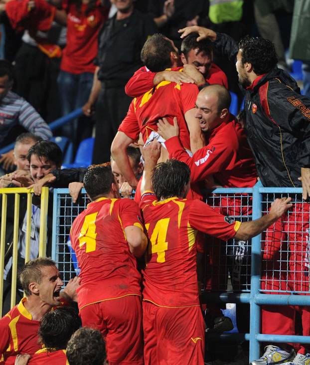 Podgorica: Kvalifikacije za EURO 2012, Crna Gora - Engleska