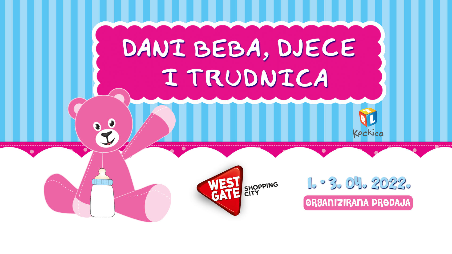 Dani beba, djece i trudnica stižu u Westgate Shopping City