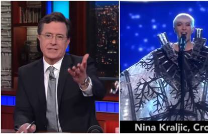 Slavni Stephen Colbert ismijao je Eurosong, ali i Ninu Kraljić