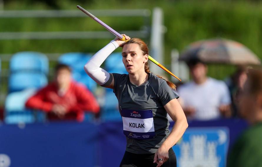 Zagreb: 75. Hanžekovićev memorijal na Mladosti, koplje, žene