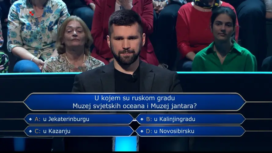 Luka u 'Milijunašu' odustao na filmskom pitanju i otišao s 2500 eura. Znate li vi točan odgovor?