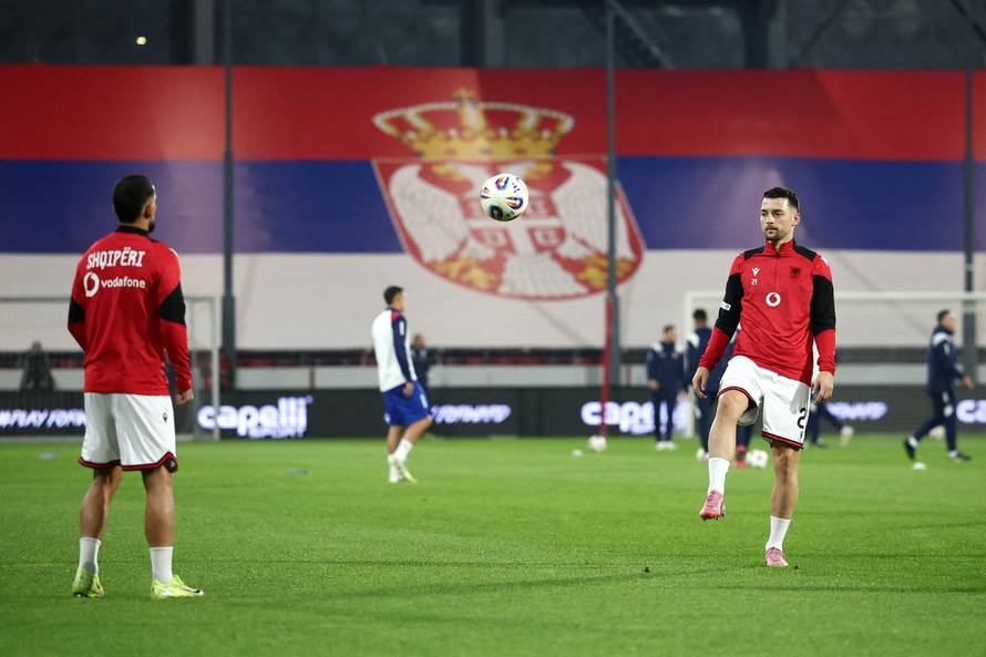 FIFA World Cup - UEFA Qualifiers - Group K - Serbia v Albania
