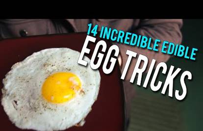 14 odličnih i jestivih trikova koje možete napraviti s jajima