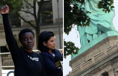 Protiv žene koja se popela na Kip slobode podigli 3 optužnice