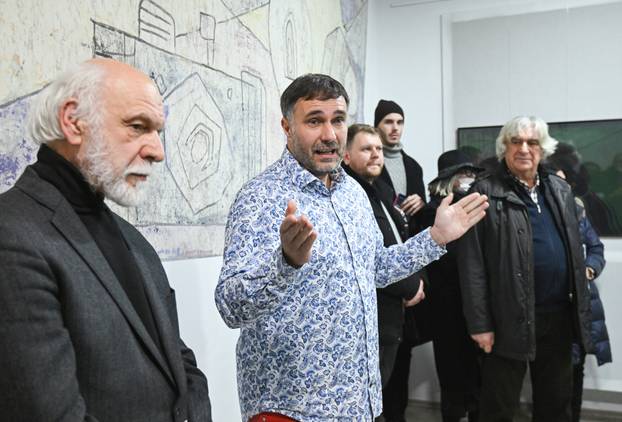 Zagreb: Otvorenje izložbe 'One su ovdje', Dimitrija Popovića i Marka Vrdoljaka.