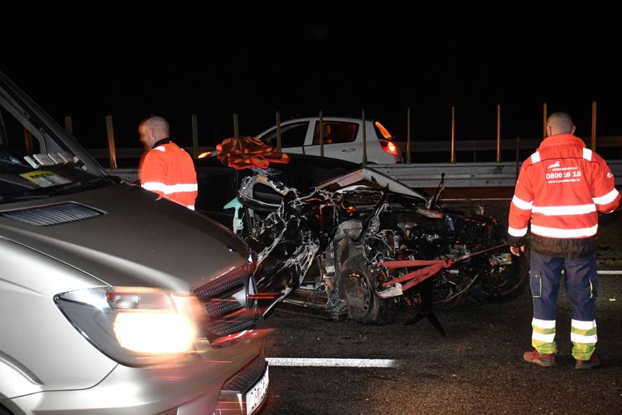 Strava na A3: Nisu vjerovali da je netko u toj olupini preživio