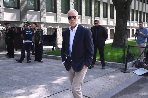 Milan, Giorgio Armani's death, funeral chapel set up at the Armani/Teatro on Via Bergognone - Part 2