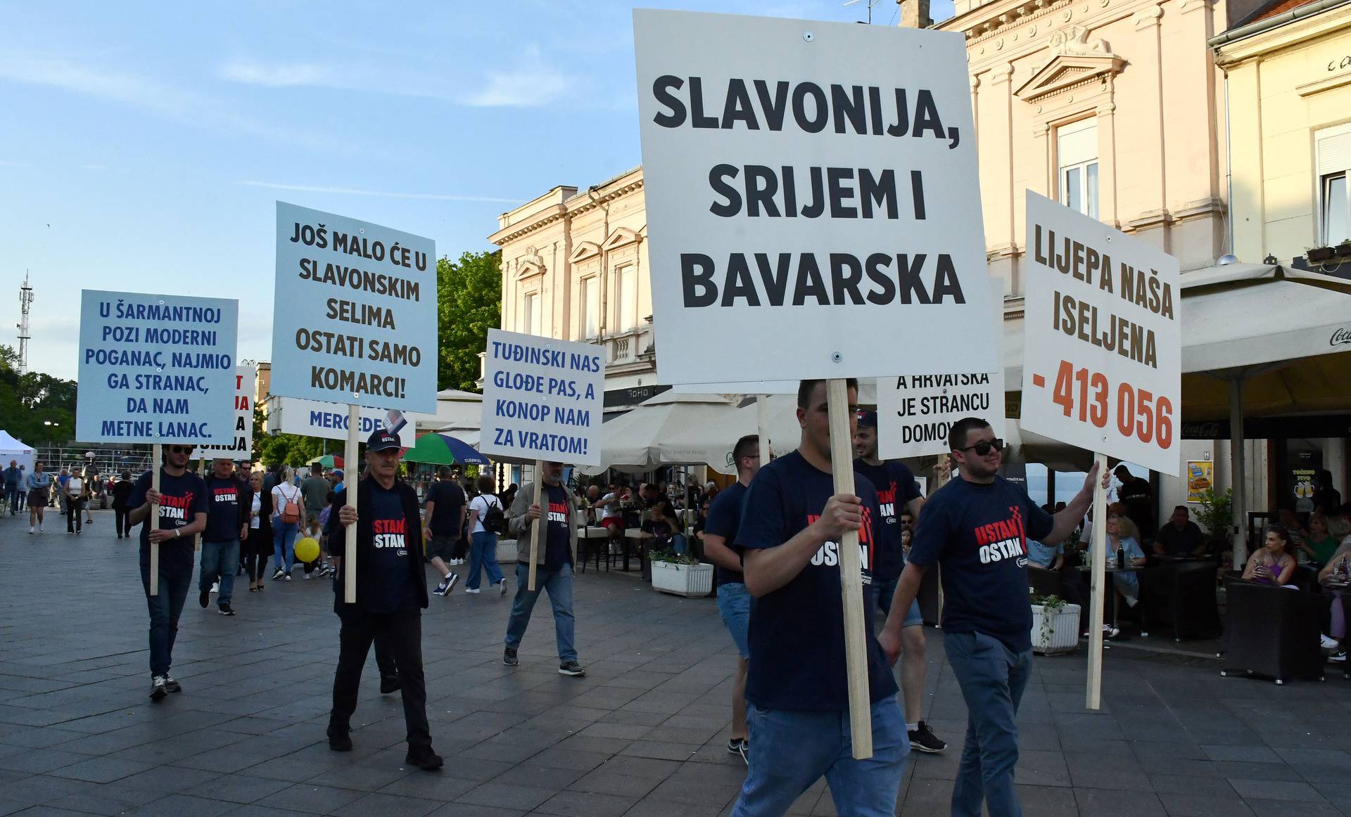 Slavonski Brod: Veliki skup Domovinskog pokreta pod nazivom "Ustani i ostani"