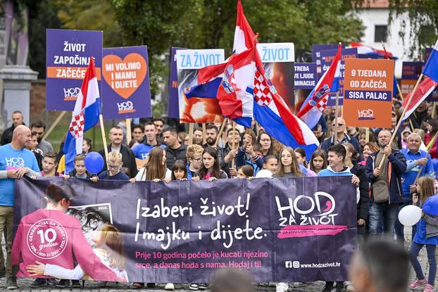 Varaždin: Hod za život, obitelj i Hrvatsku