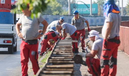 FOTO Od danas nova regulacija prometa na Jadranskom mostu, kreće sanacija zapadne strane