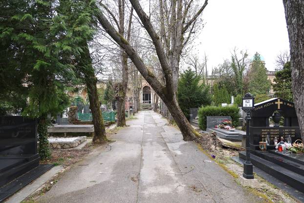 Zagreb: Posljedice velikog nevremena na Mirogoju