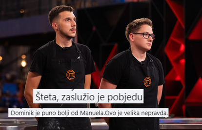 Dominikov odlazak rastužio je gledatelje, neki smatraju da je show trebao napustiti Manuel