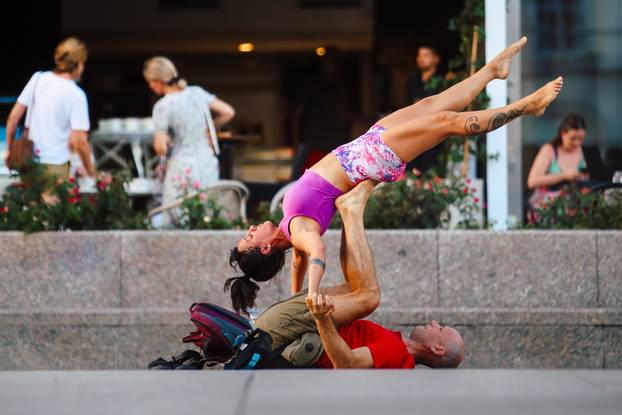 Zagreb: Ljetna atmosfera grada uslijed toplinskog vala
