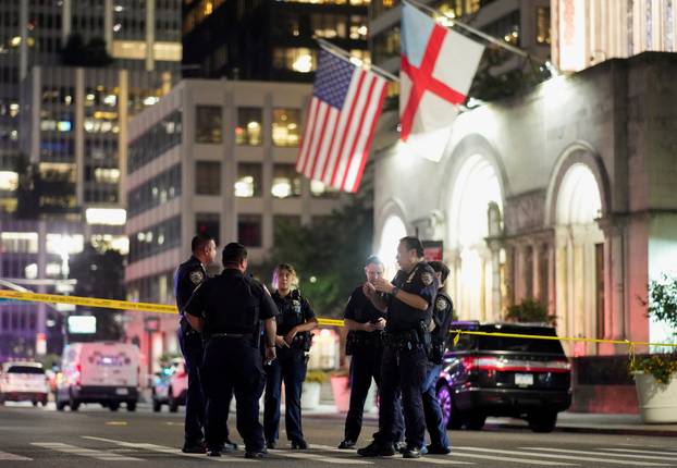 Reported active shooter situation in the Manhattan borough of New York City