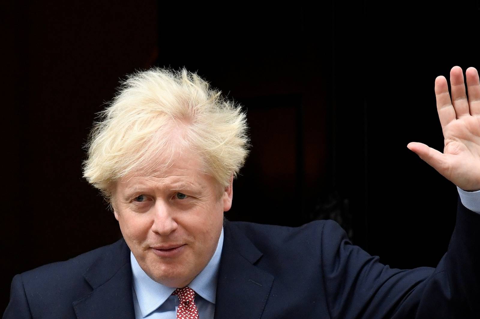 Britain's Prime Minister Boris Johnson leaves Downing Street