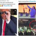 Ovo su memovi Super Bowla! Uljez sa zastavom Palestine, 'nazi' pozdrav i ruganje Trumpu