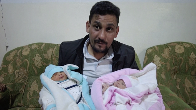 Ujak i ujna posvojili bebu koja je rođena u ruševinama nakon razornog potresa u Siriji
