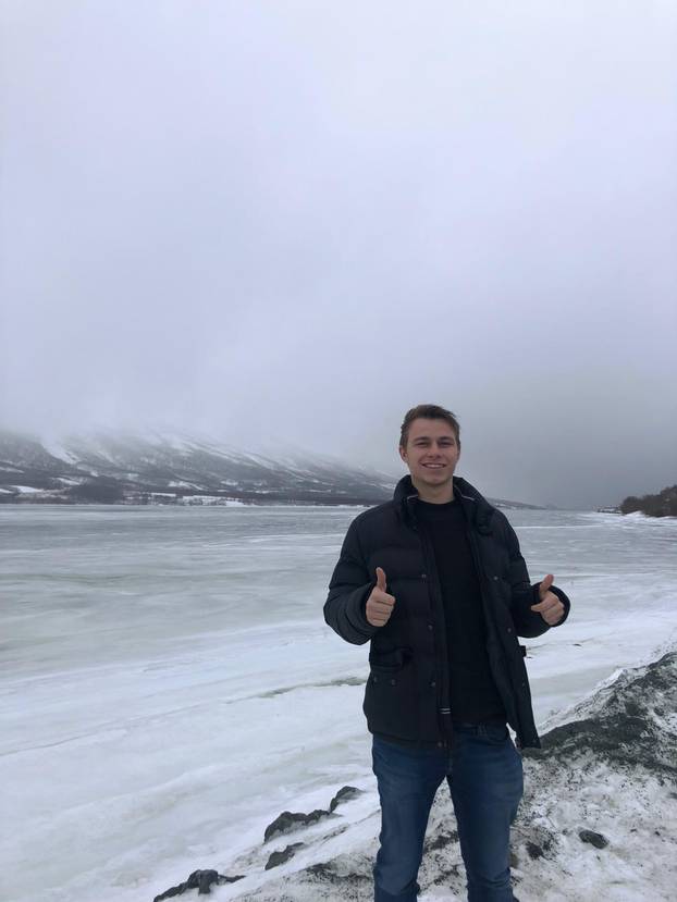 Ivan Tomaš, MSc, na prvoj studentskoj razmjeni u Oslu, na sveučilištu BI Norwegian Business School, posjetio je sjever Norveške, grad Tromso.