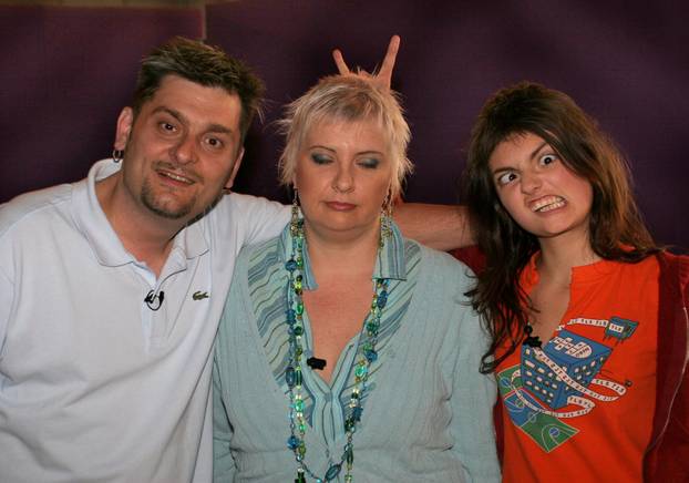 ARHIVA - Zagreb: Dino, Danijela i Ella Dvornik