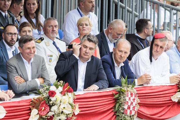 Visoki uzvanici na 307. Sinjskoj alci