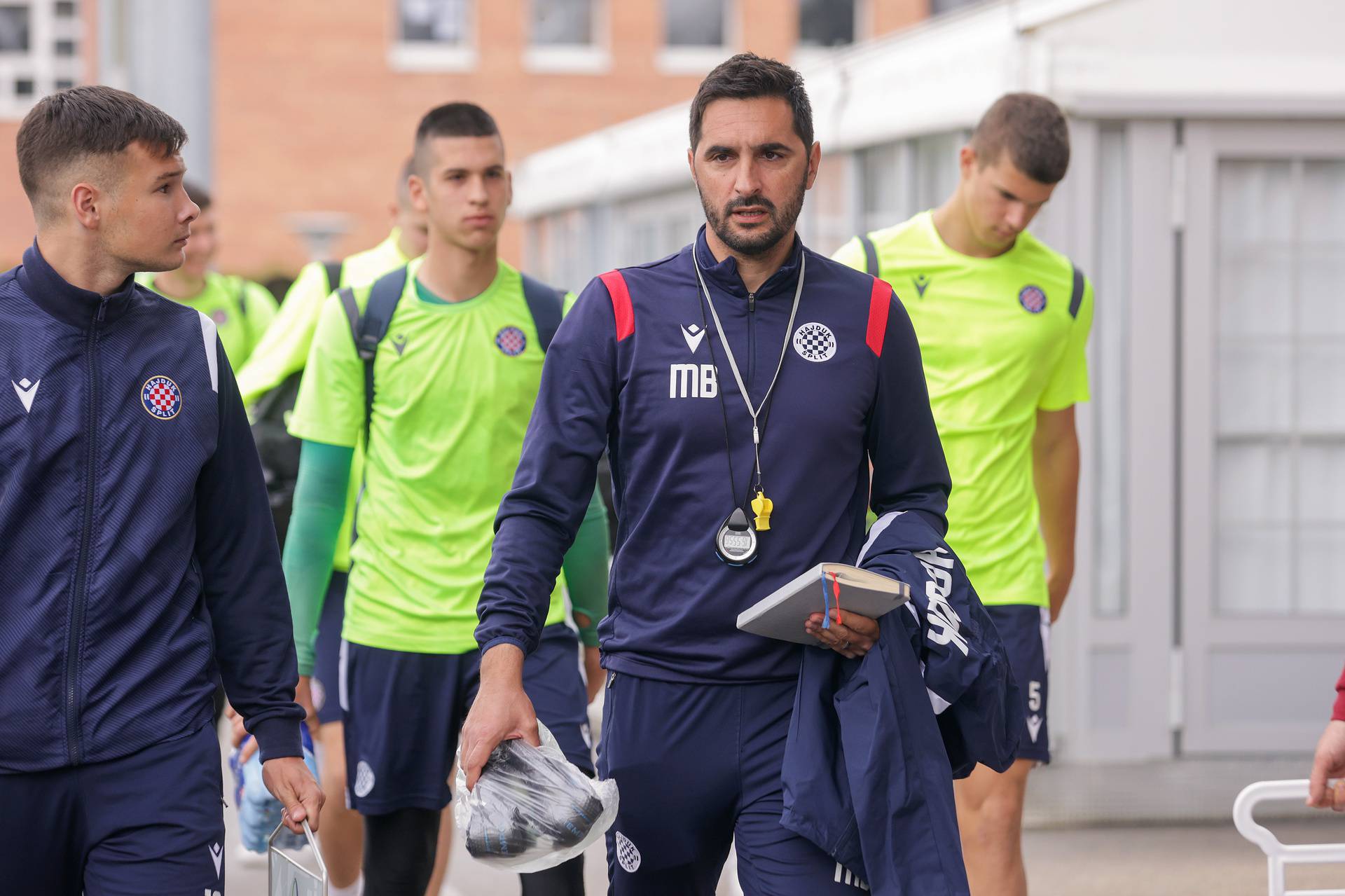 Nyon: Trening mladih nogometaša HNK Hajduk u Švicarskoj