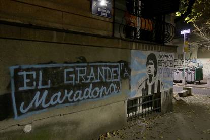 El grande Maradona! Grafit u čast Diega osvanuo u Beogradu